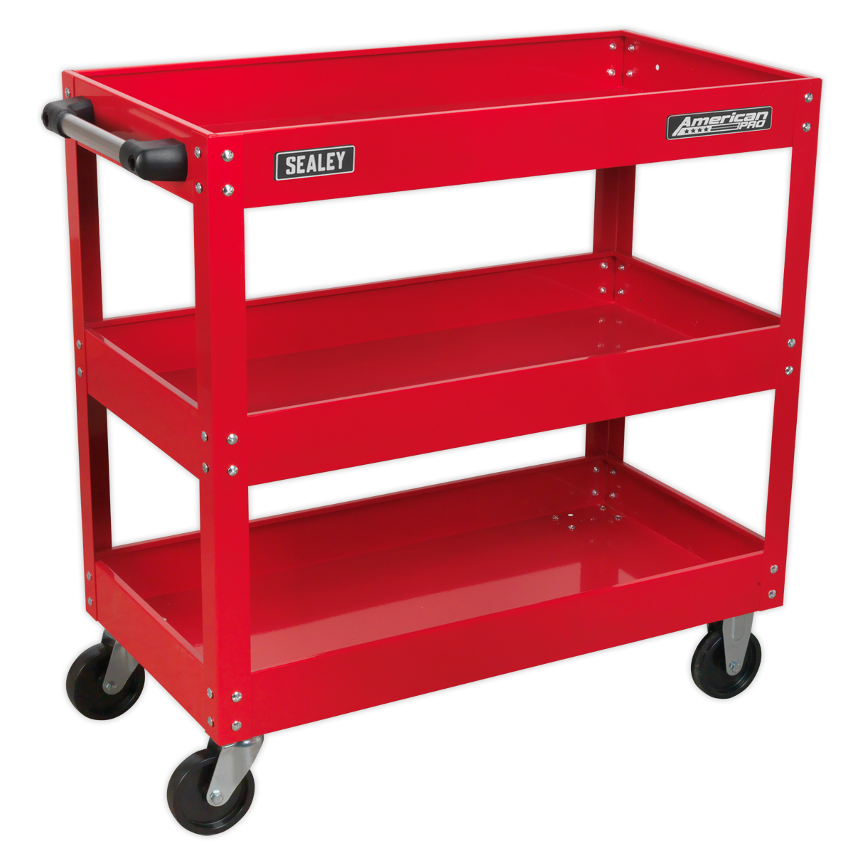 Workshop Trolley 3-Level Heavy-Duty - CX108 - Farming Parts