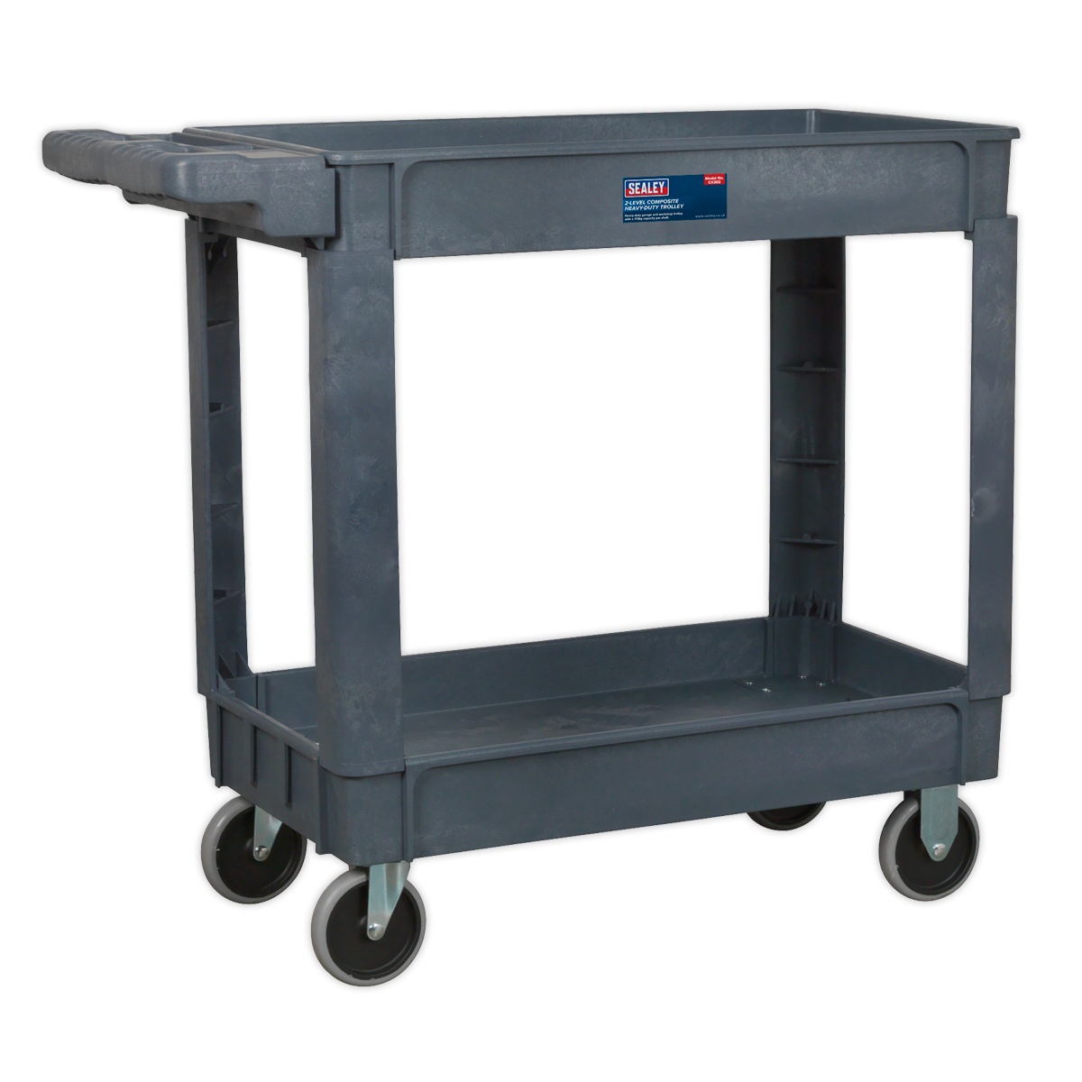 Trolley 2-Level Composite Heavy-Duty - CX202 - Farming Parts