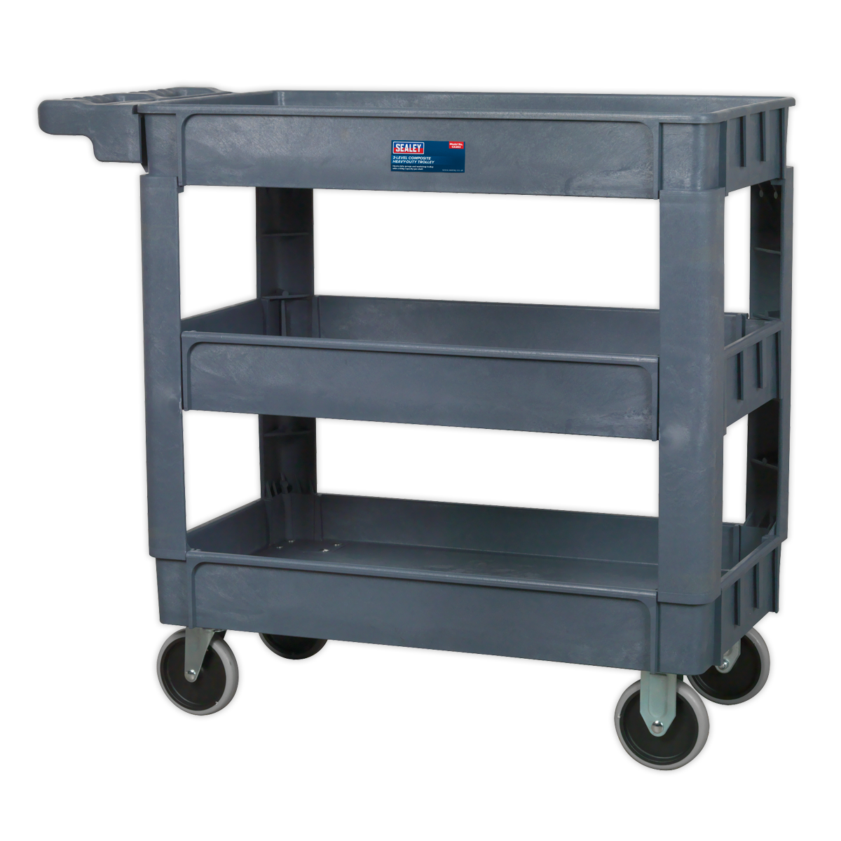 Trolley 3-Level Composite Heavy-Duty - CX203 - Farming Parts