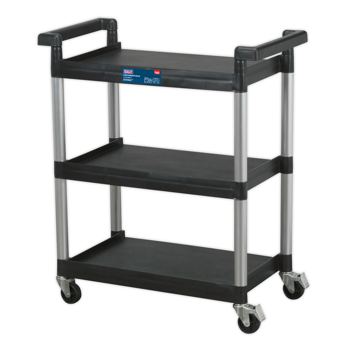 Workshop Trolley 3-Level - 3 Wall - CX308 - Farming Parts