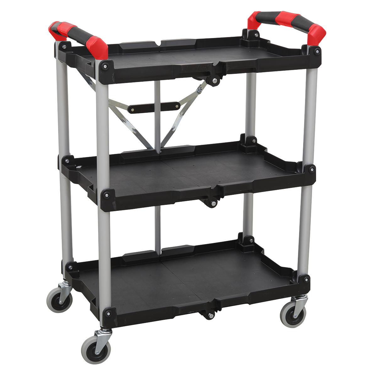 Folding Workshop Trolley 3-Level - CX314 - Farming Parts