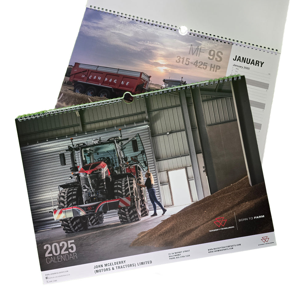 Massey Ferguson - 2025 Wall Calendar - Farmingparts.com