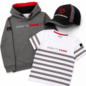 Massey Ferguson Kids Clothing Bundle – Hoodie, T-Shirt & Cap
