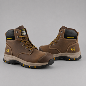 Buckbootz WIZL1BLK Black Safety Boots SB PS HRO WPA Wide Fit
