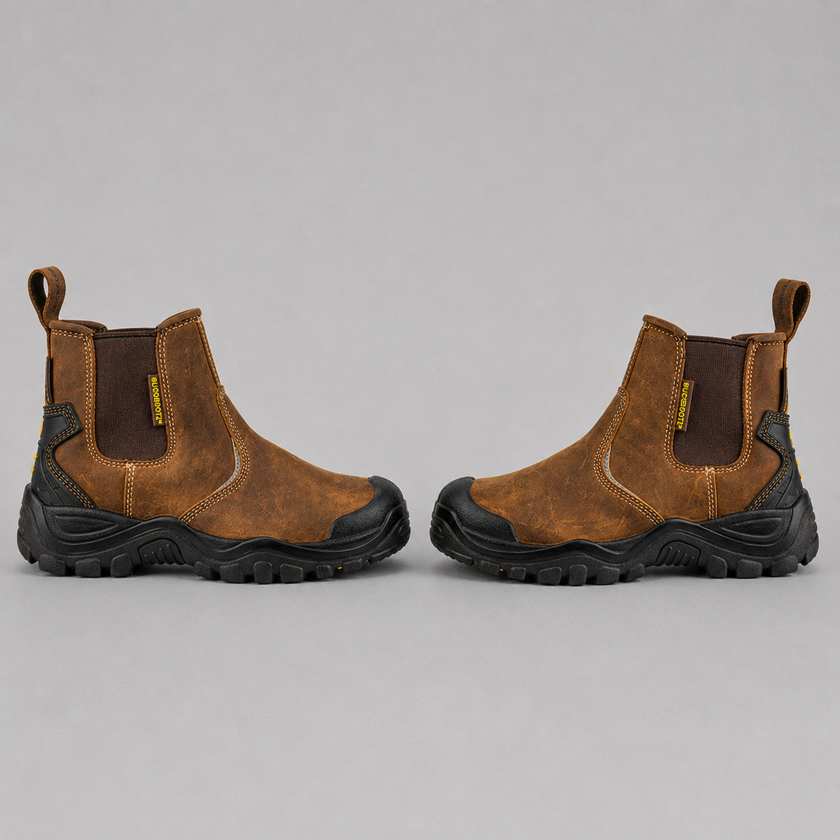 Buckler Safety Buckshot – Waterproof Steel Toe Work Boots | BSH006BR