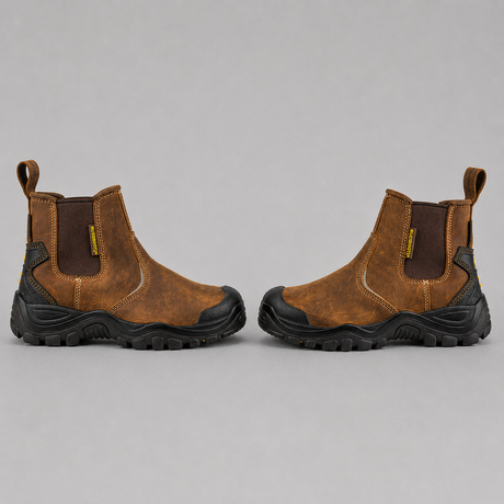 Buckler Safety Buckshot – Waterproof Steel Toe Work Boots | BSH006BR