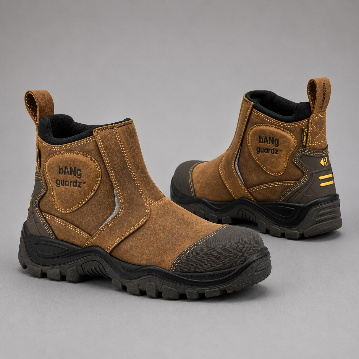 Buckler Safety Dealer Boots Waterproof Dark Brown – BSH014BR | S3 HRO AN SRC Rated