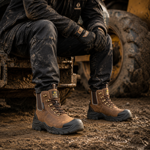 Buckler Safety Lace/Dealer Hybrid Boot – Waterproof Steel Toe Work Boots | BHYB2BR