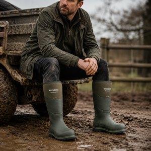 Buckler Green Buckbootz Non-Safety Waterproof Boots | BBZ5020
