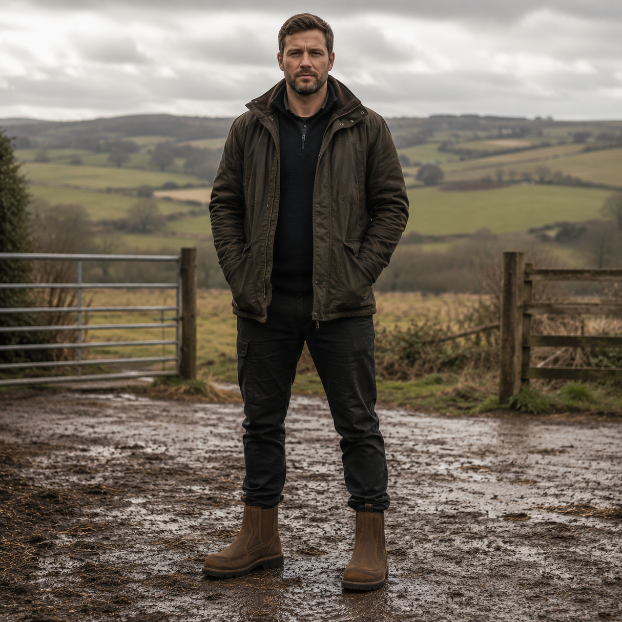 Buckler Safety Dealer Boot – Goodyear Welted Steel Toe Work Boots | B1555SM