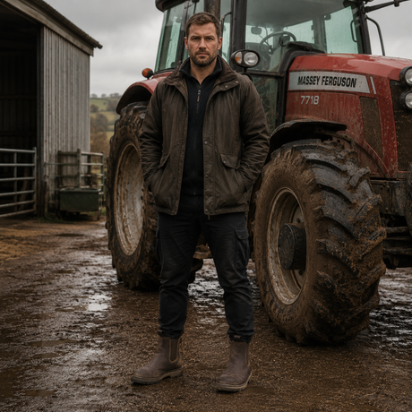 Buckler Non-Safety Dealer Boot – B1300 | Premium Crazy Horse Leather