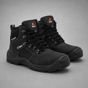 Xpert Typhoon Waterproof S3 Safety Boot – Steel Toe & Grip X™ Outsole | Black