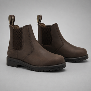 Xpert Heritage Wrangler Junior Dealer Boot – Durable & Stylish | Dark Brown