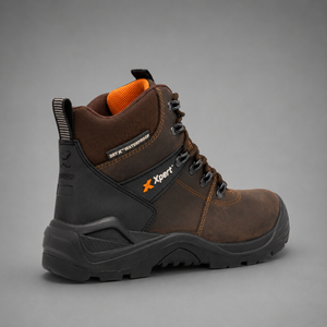 Xpert Typhoon Waterproof S3 Safety Boot – Steel Toe & Shock Absorbing | Brown