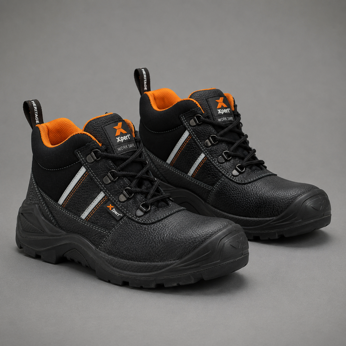 Xpert Force S3 Safety Contract Boot – Steel Toe & Waterproof Protection | Black