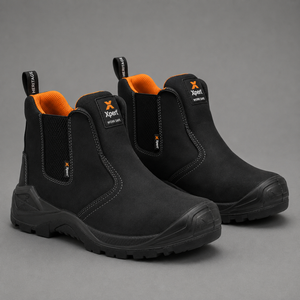 Xpert Defiant S3 Safety Dealer Boot – Steel Toe & Heavy-Duty Protection | Black