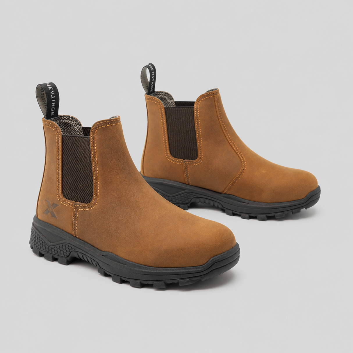 Xpert Heritage Rancher Non-Safety Boot – Durable & Comfortable Chelsea Boot | Brown