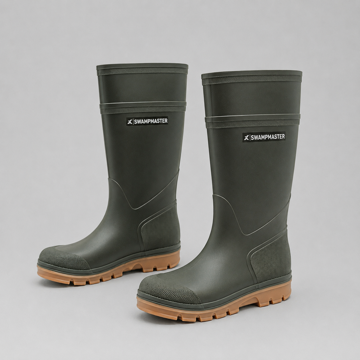 Swampmaster Stampede Junior Wellington Boots – Waterproof & Durable | Green