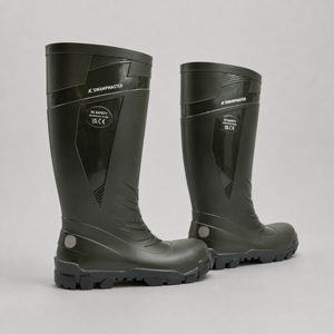 Swampmaster Titan S5 Safety PVC Wellington Boots – Steel Toe, Slip-Resistant | Green