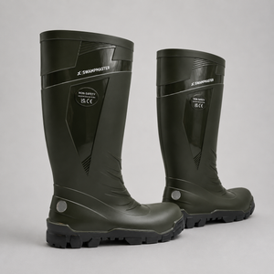 Swampmaster Vortex Non-Safety PVC Wellington Boots – Waterproof & Slip-Resistant | Green