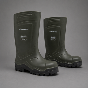 Swampmaster Pro Thermo S5 Safety Wellington Boots – Lightweight, -50°C Rated & Composite Toe | Green