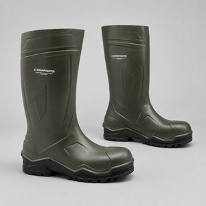 Swampmaster Pro Champion+ Non-Safety Wellington Green – Lightweight PU, Comfort-X™ Footbed & SRC Slip Resistance | SWP670