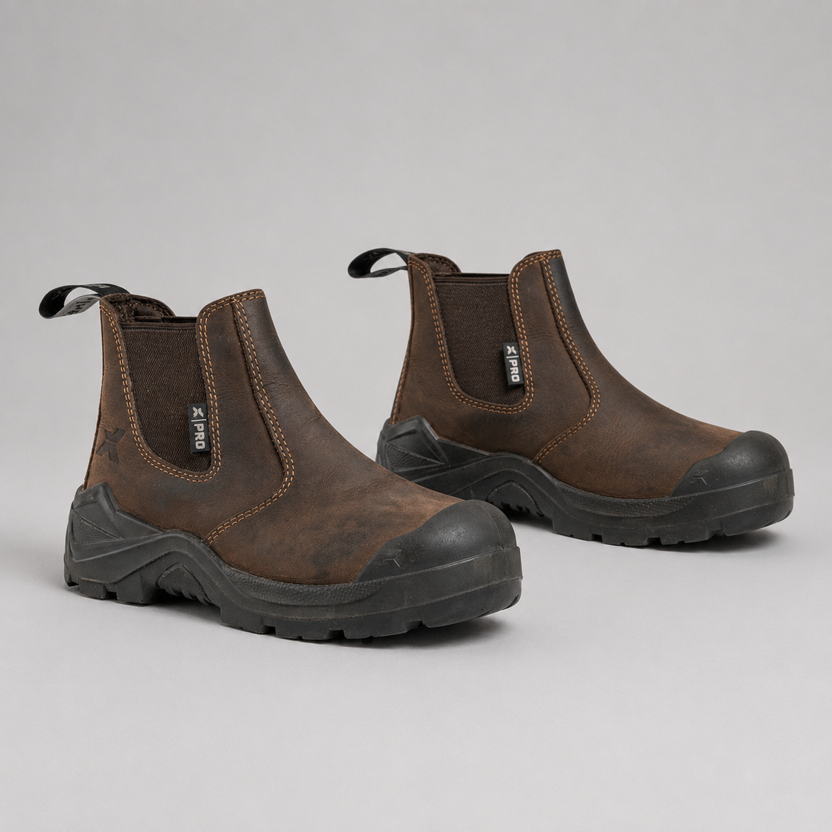 Xpert Pro Drover Junior Brown Non-Safety Dealer Boot Leather | BB-XPP2450
