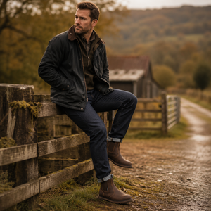 Xpert Heritage Trader SBP Safety Dealer Boot – Brown, Steel Toe & Goodyear Welted Construction