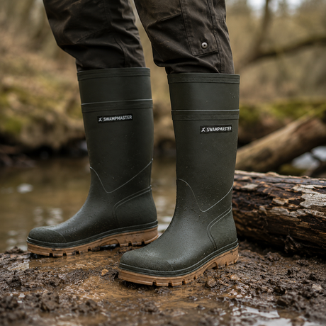 Swampmaster Stampede Junior Wellington Boots – Waterproof & Durable | Green