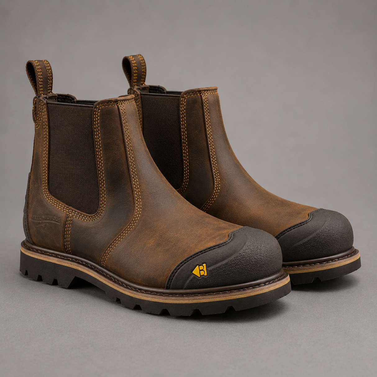 *SPECIAL PRICE* - Buckler Safety Dealer Boot – Goodyear Welted Steel Toe Work Boots | B1990SM