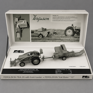MF TEA 20 with F12 Baler | 1:32 Scale – Limited Edition Collector’s Replica - X993041805378