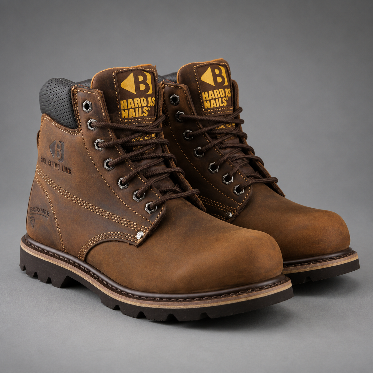 *STOCK CLEARANCE* - Buckler B425SM Safety Lace Boot - Size 8 - ZB-B425SM-08