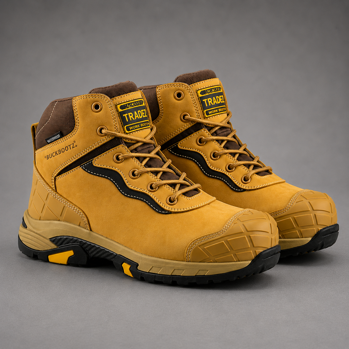 *SPECIAL PRICE* - Buckler Tradez Blitz Waterproof Safety Boots – BLITZHY | Lightweight & Metal-Free Protection