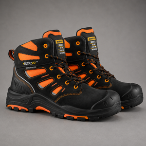 *SPECIAL PRICE* - Buckler Safety Lace Boot – BVIZ2/OR | Hi-Vis, Waterproof & Slip-Resistant