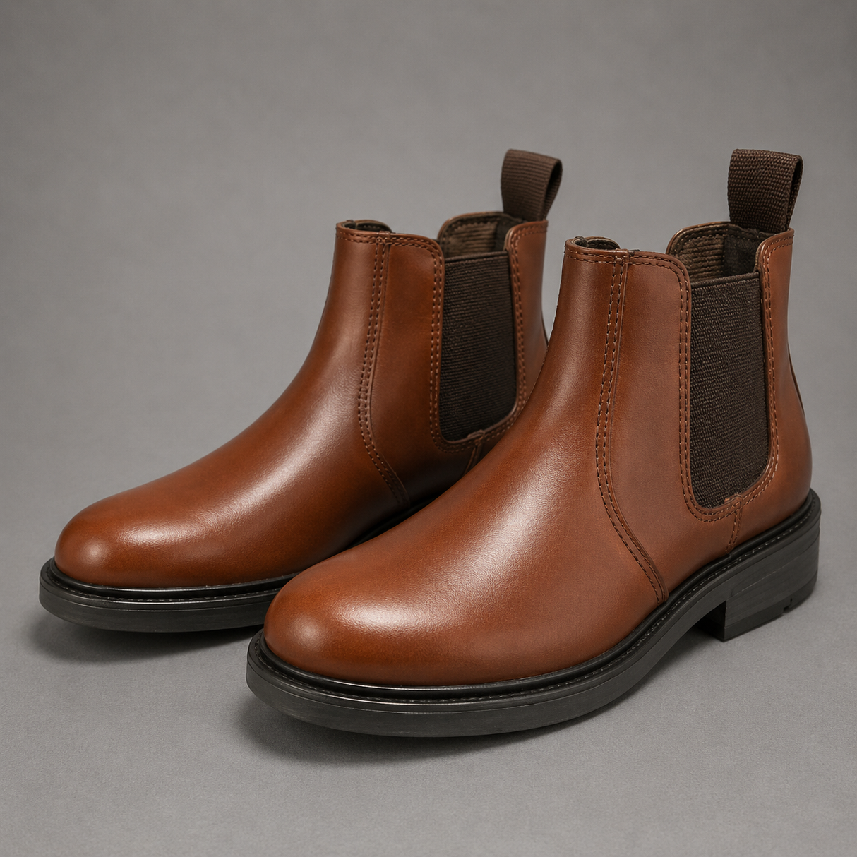 *SPECIAL PRICE* - Walton Kids Dealer Boots Black – High-Quality Leather, Double Elastic Gusset & Durable Design | B15778BK