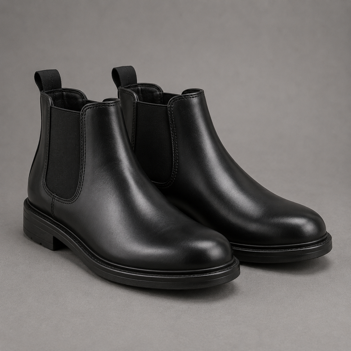 *SPECIAL PRICE* - Walton Kids Dealer Boots Black – High-Quality Leather, Double Elastic Gusset & Durable Design | B15778BK