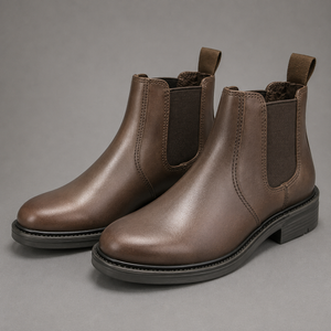 *SPECIAL PRICE* - Walton Kids Dealer Boots Black – High-Quality Leather, Double Elastic Gusset & Durable Design | B15778BK