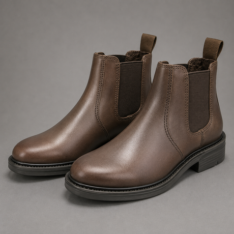 *SPECIAL PRICE* - Walton Kids Dealer Boots Black – High-Quality Leather, Double Elastic Gusset & Durable Design | B15778BK
