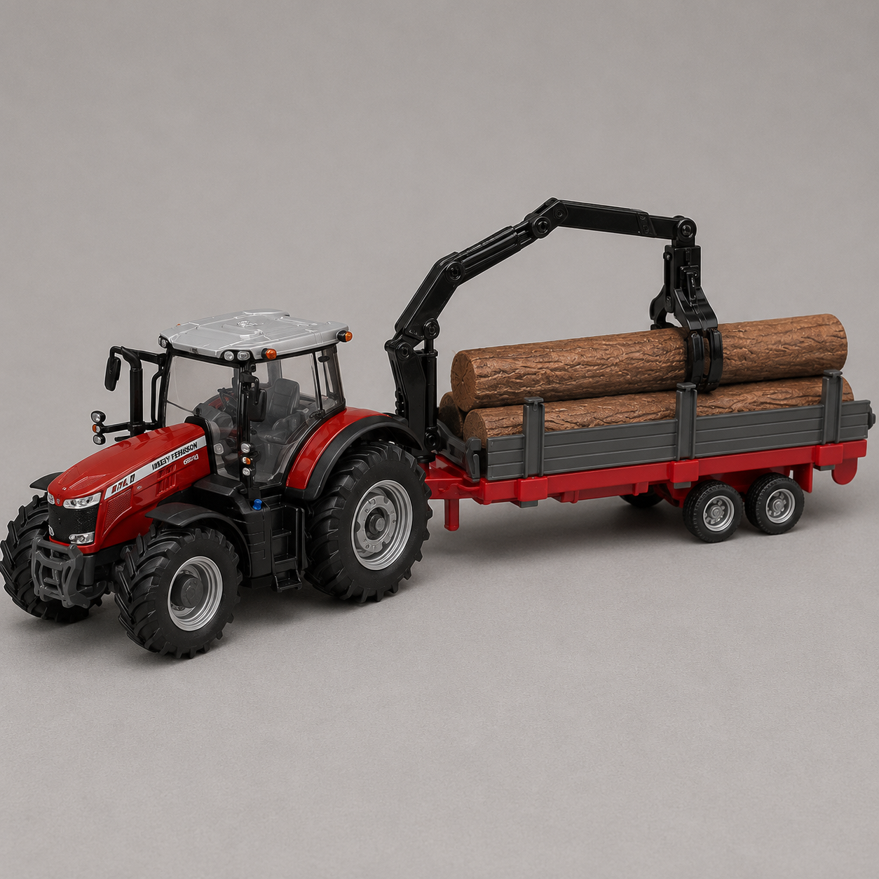 Massey Ferguson MF 8740 with Timber Loader & Crane – 1:32 Scale Model | X993222103000