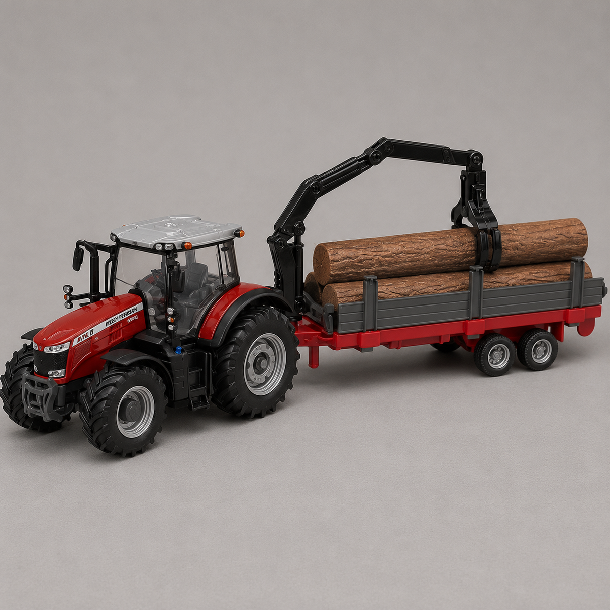 Massey Ferguson MF 8740 with Timber Loader & Crane – 1:32 Scale Model | X993222103000