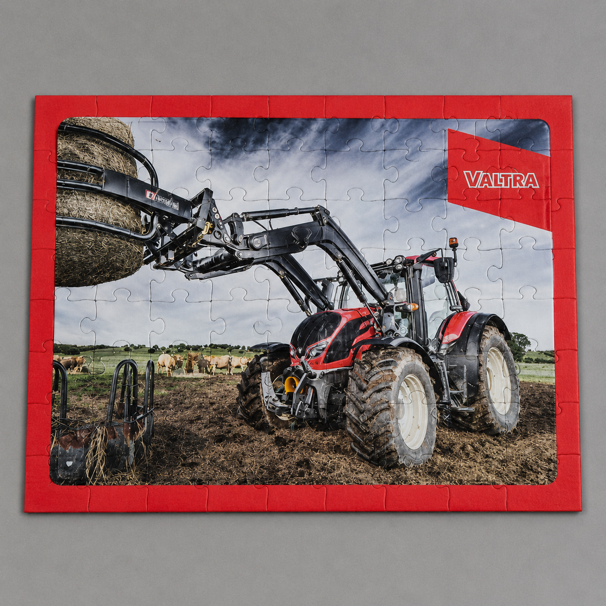 Valtra Tractor-Themed Puzzle – 42-Piece Jigsaw for Kids | V42802300