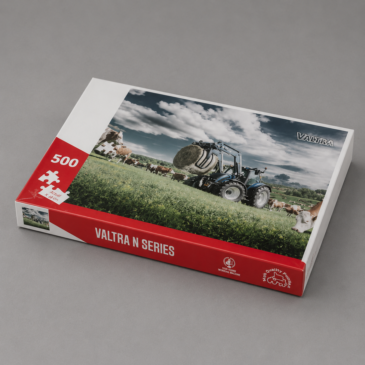Valtra N4 Series Tractor Puzzle – 500-Piece Jigsaw for Ages 9+ | V42702100