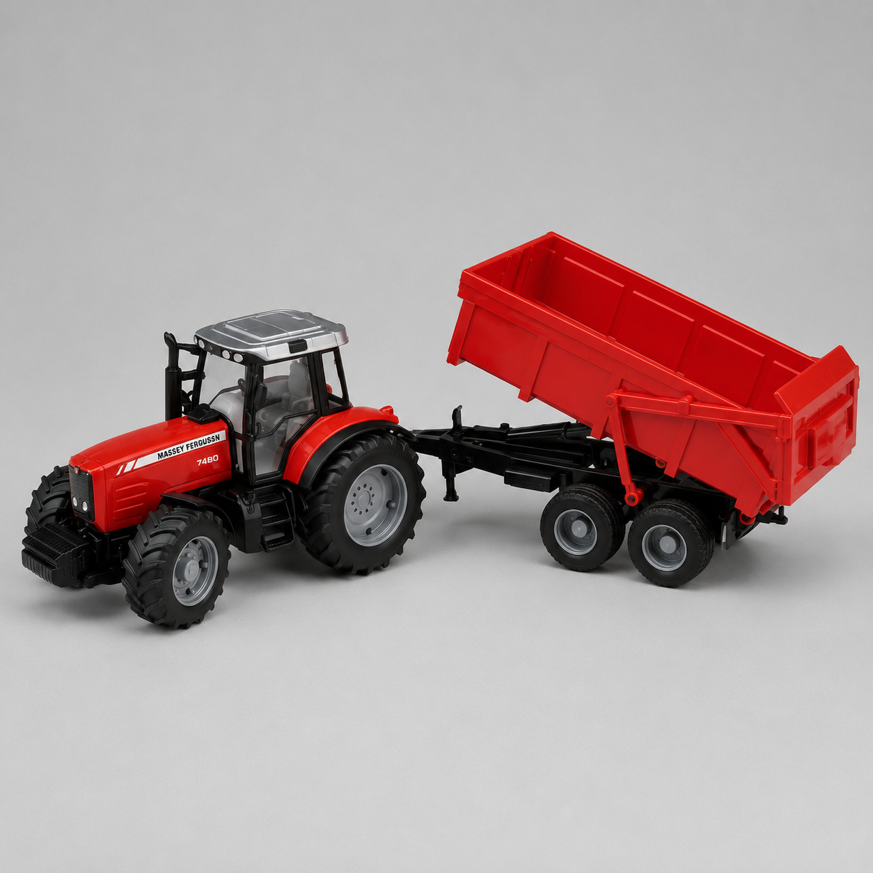 Massey Ferguson 7480 with Tipping Trailer – 1:16 Scale Model | X993060045000