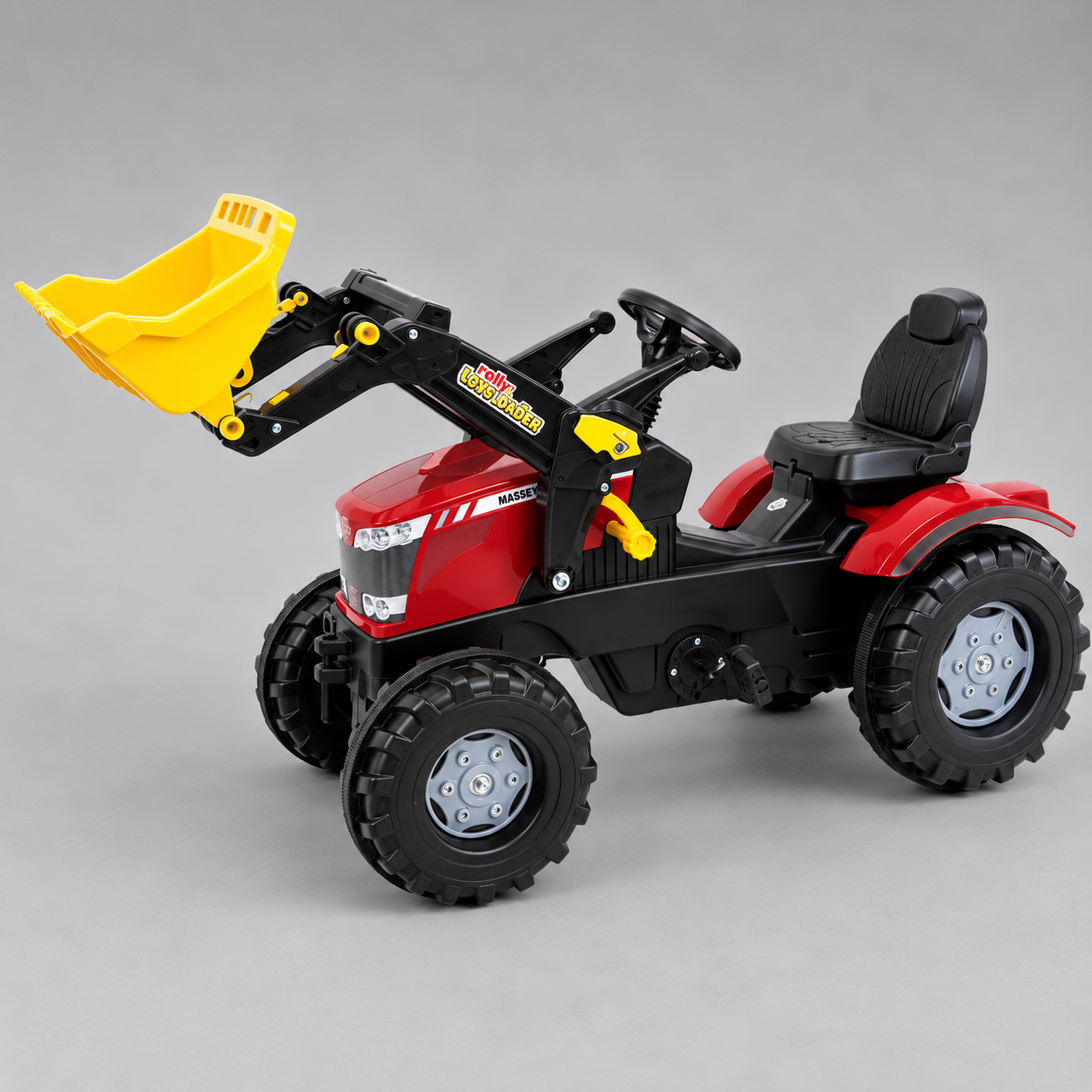 Massey Ferguson 7726 Pedal Tractor with Loader & Pneumatic Tyres | X993070611140