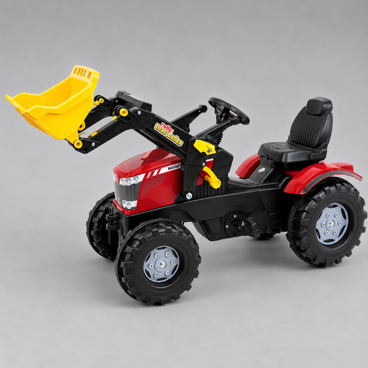 Massey Ferguson 7726 Pedal Tractor with Loader & Pneumatic Tyres | X993070611140