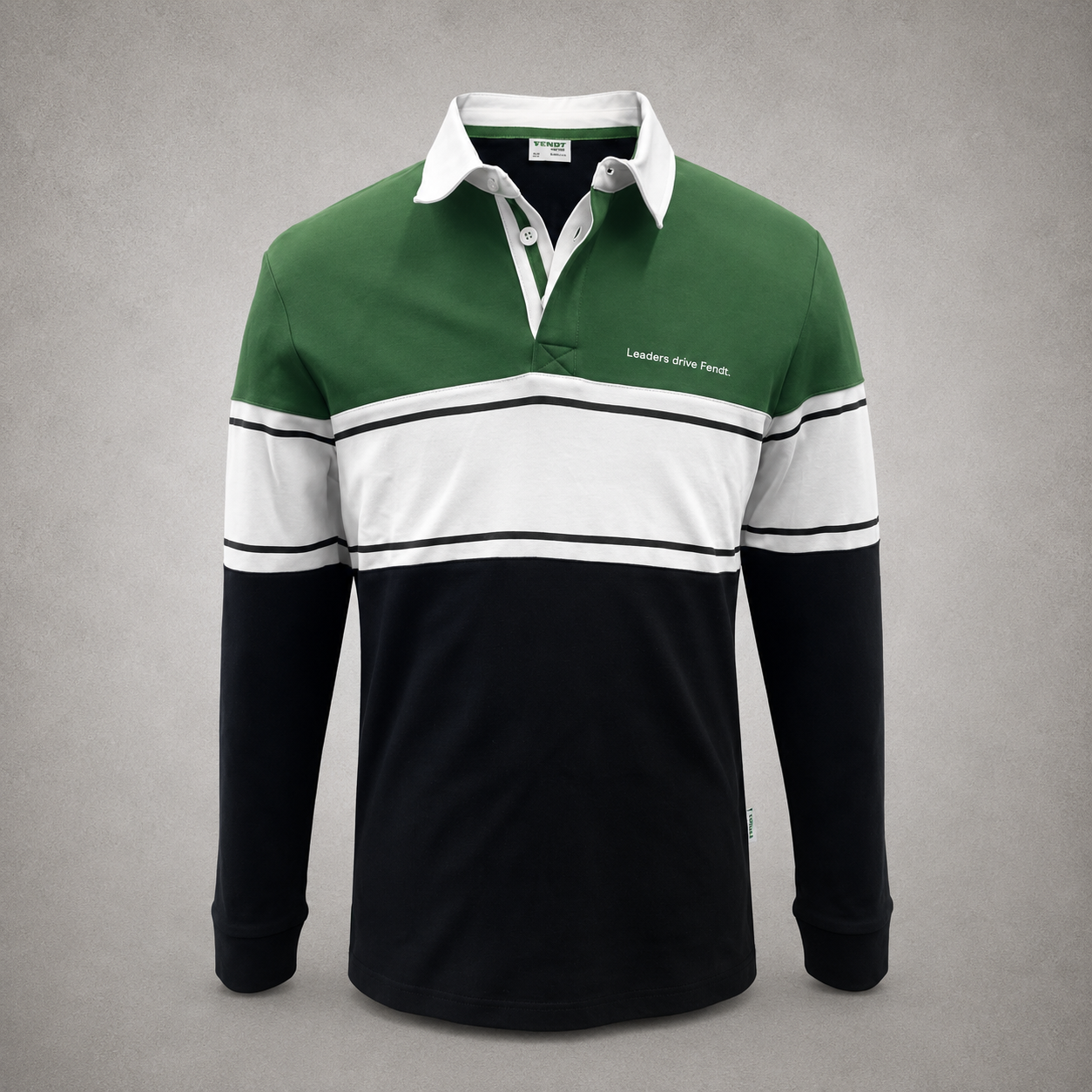 Fendt Long Sleeve Polo Shirt – "Leaders Drive Fendt" Collection | X9910232C