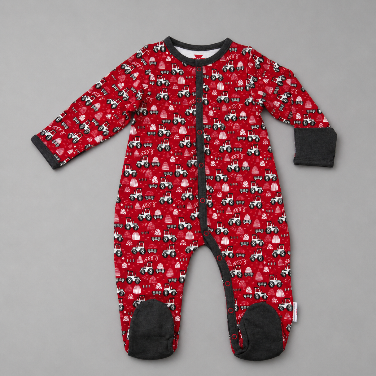 AGCO Baby Pyjamas Organic Cotton Massey Ferguson Print | AG-X993311912200