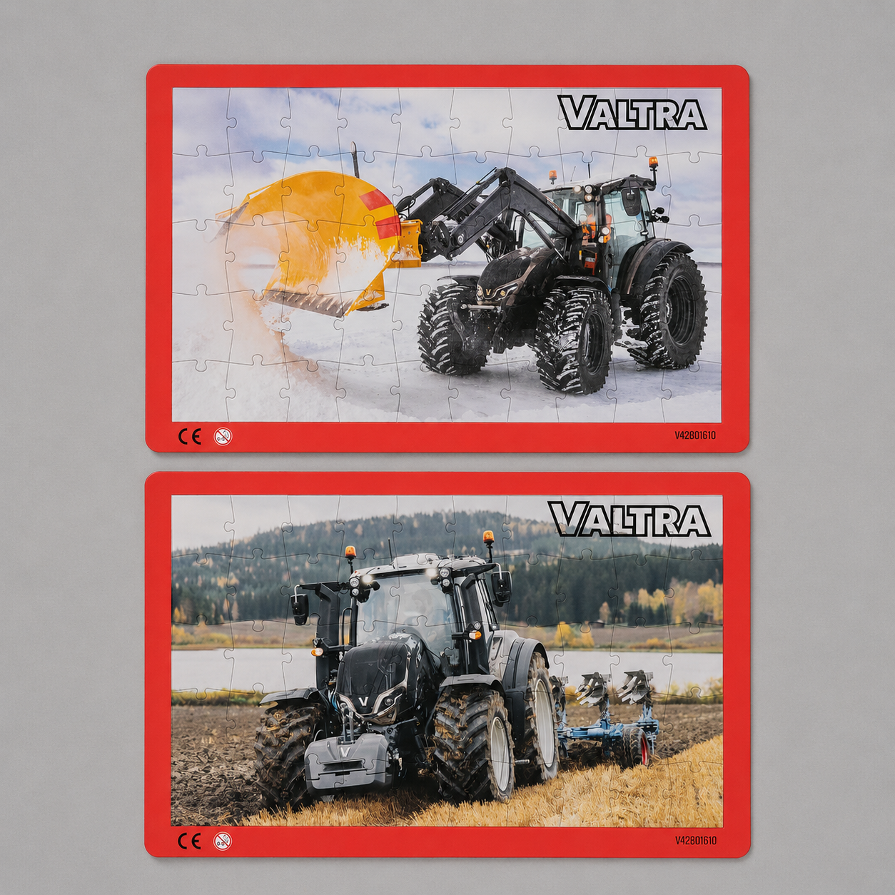 Valtra Puzzle Set – 2 x 50-Piece Jigsaw Puzzles | V42801610