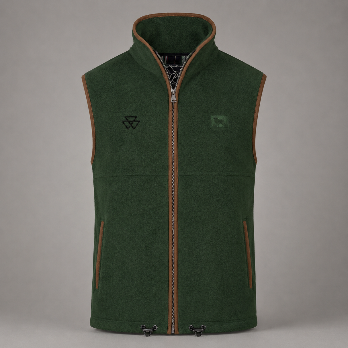 Massey Ferguson Fleece Gilet – Limited Edition Forest Green | X993622408