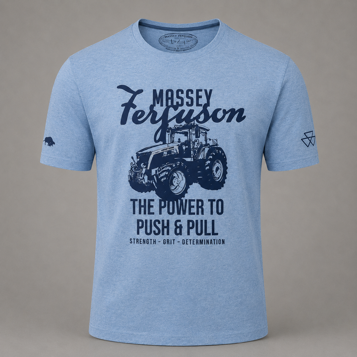 Massey Ferguson "The Power" T-Shirt – Sky Blue | Limited Edition | X993622402